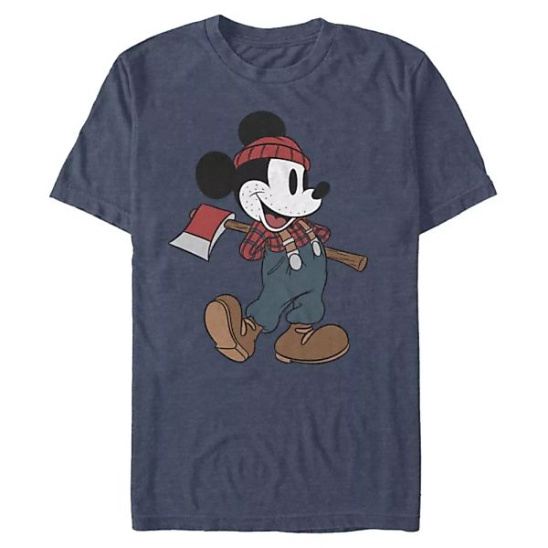 Disney Classics - Micky Maus - Micky Maus Lumberjack Mickey - Männer T-Shir günstig online kaufen