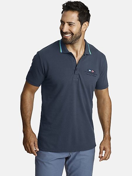 Jan Vanderstorm Poloshirt HJORD Kontraststreifen am günstig online kaufen