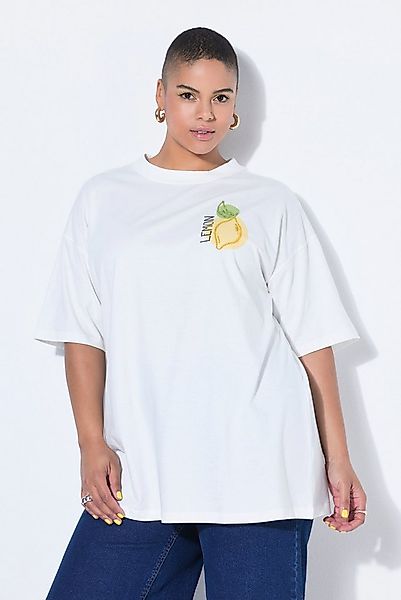 Studio Untold T-Shirt T-Shirt oversized Lemon-Print und Stickerei günstig online kaufen