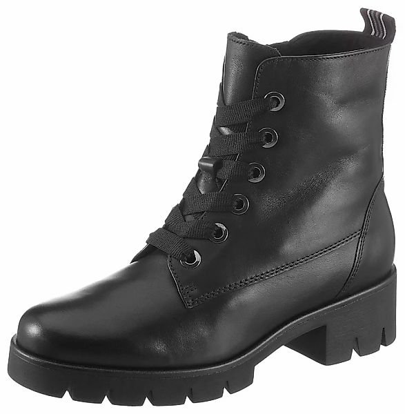 Gabor Schnürstiefelette, Blockabsatz, Plateau, Schnürboots mit Best Fitting günstig online kaufen
