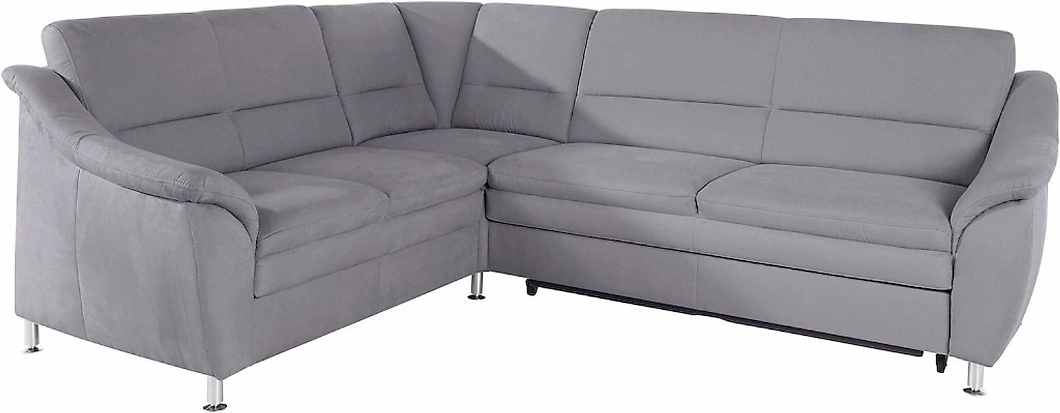Places of Style Ecksofa »Cardoso L-Form«, Federkern, wahlweise mit Bett, Sc günstig online kaufen