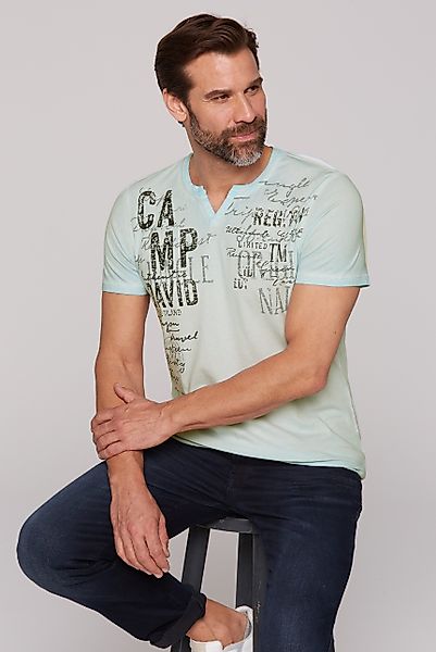 CAMP DAVID Rundhalsshirt, aus Baumwolle günstig online kaufen