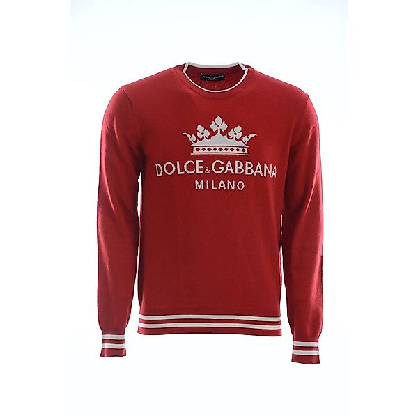 Dolce & Gabbana 738277 Rundhalsausschnitt Sweater 48 Red günstig online kaufen