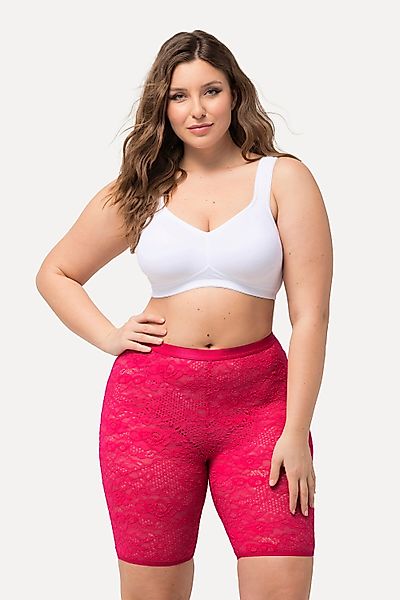 Ulla Popken Feinstrumpfhose Strumpf-Radler Vollspitze transparent günstig online kaufen