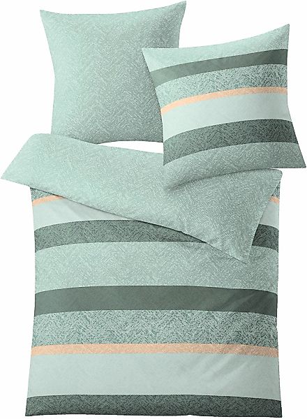 Kleine Wolke Wendebettwäsche "Gwen" 2 Stk. mit Streifen günstig online kaufen