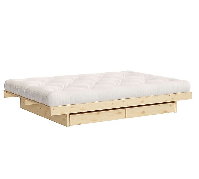 Karup Design Bettgestell "Kanso Bed, Stauraumbett, Bett mit oder ohne Schub günstig online kaufen