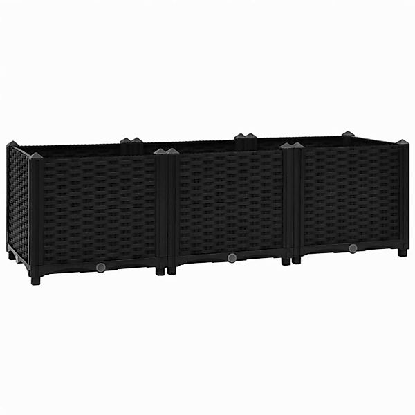 vidaXL Hochbeet 120x40x38 cm Polypropylen 748537 günstig online kaufen
