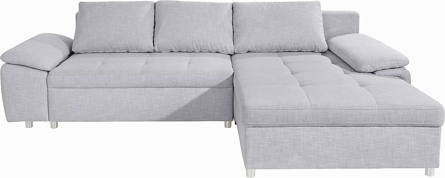 sit&more Ecksofa Labene, wahlweise mit Bettfunktion und Bettkasten, inkl. R günstig online kaufen