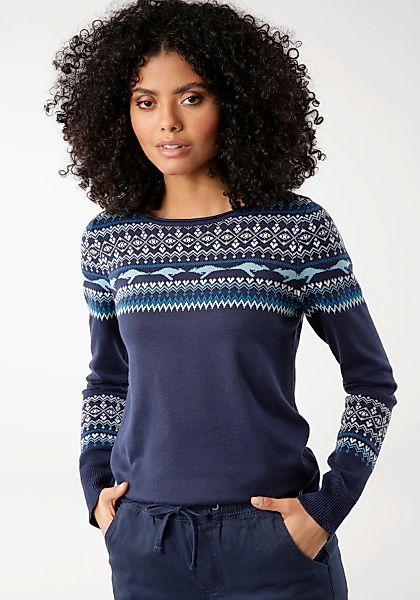 KangaROOS Norwegerpullover im winterlichen Design günstig online kaufen