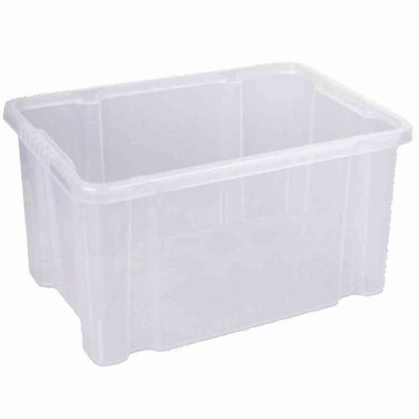 Rival Aufbewahrungsbox Drehstapelbox 27 l transparent günstig online kaufen