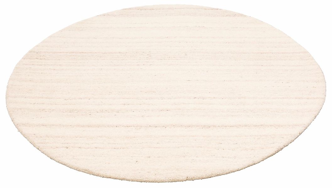 OTTO home Wollteppich "Tarik" rund 18 mm Höhe reine Wolle, Berber Optik, me günstig online kaufen