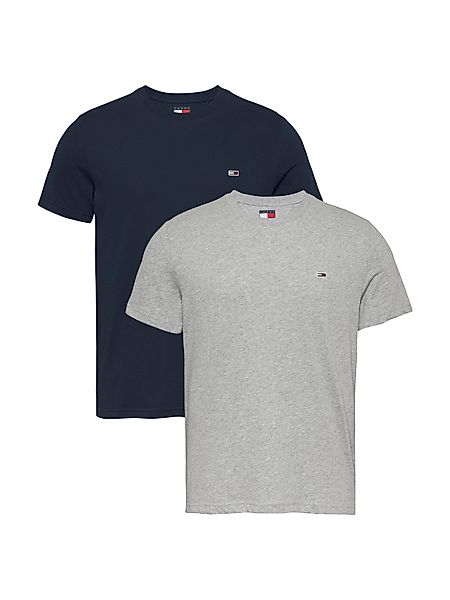 Tommy Jeans Rundhalsshirt "TJM XSLIM 2PACK JERSEY TEE EXT", (Packung, 2er-P günstig online kaufen
