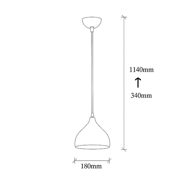 Opviq Kronleuchter METAL BODY, 18 x 18 cm M1272 günstig online kaufen