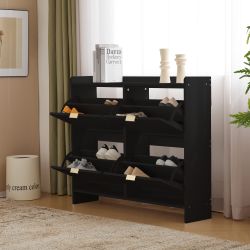 MODFU Schuhschrank mit 4 Fächer (Schuhregal, günstig online kaufen