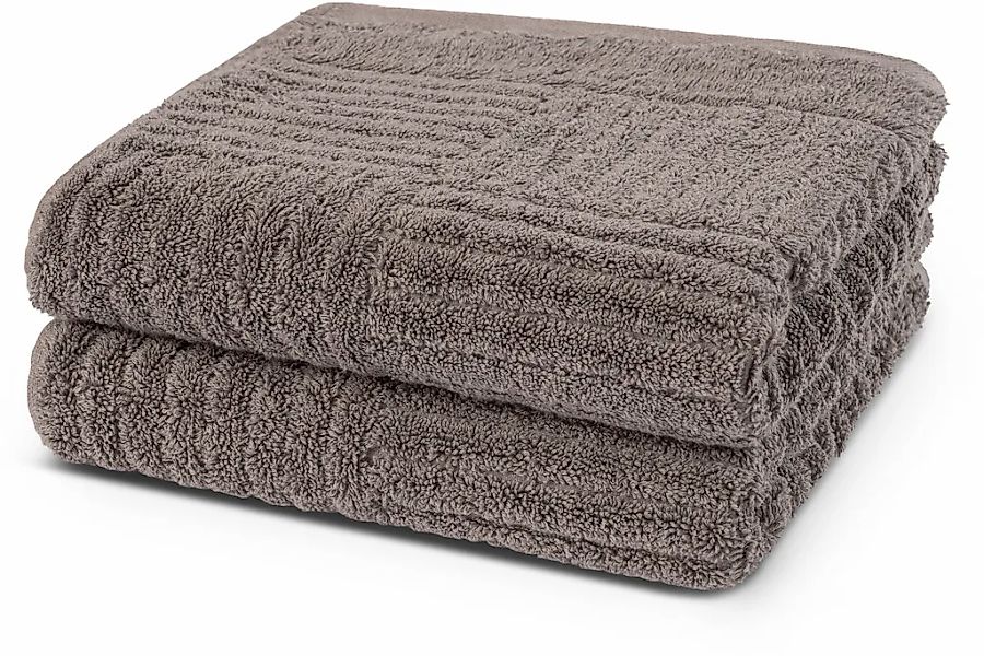 ROSS Handtücher "CARRE" 100% Baumwolle, Rippenstruktur, große Farbauswahl günstig online kaufen