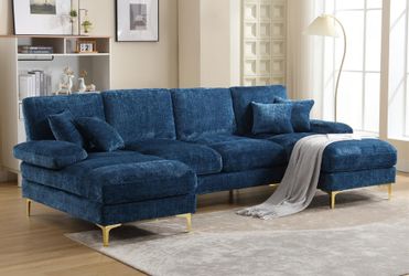 LVHOM Loungesofa mit Ottomane, 272x136x88 cm günstig online kaufen