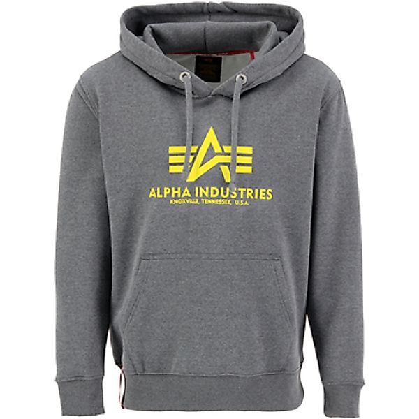 Alpha  Sweatshirt Basic Hoodie - charcoal heather günstig online kaufen