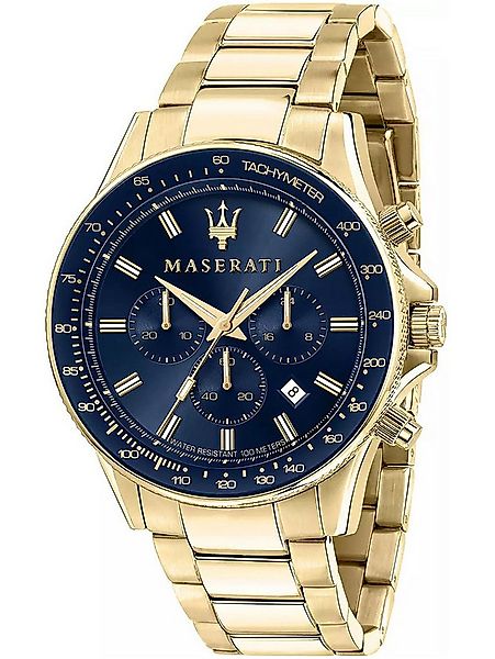 MASERATI Quarzuhr Maserati R8873640008 Sfida Chronograph Herrenuhr 44mm 10A günstig online kaufen