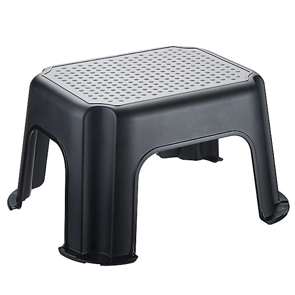 Rotho Trittschemel Basic Schwarz günstig online kaufen