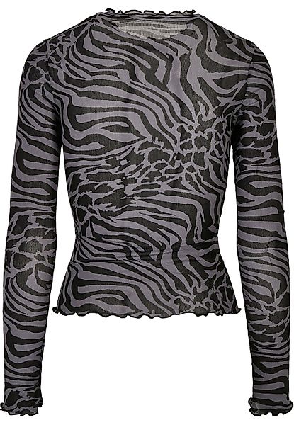 URBAN CLASSICS Langarmshirt "Urban Classics Damen Ladies Contrast Raglan Lo günstig online kaufen