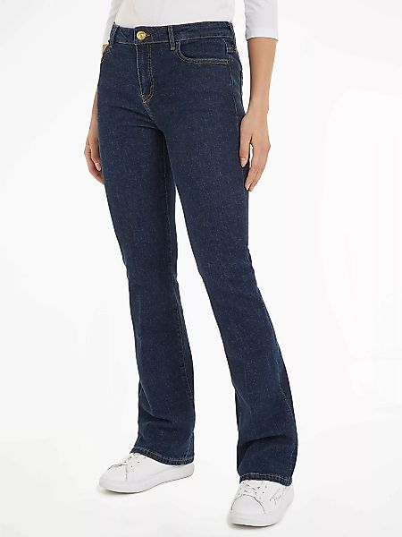 Tommy Hilfiger Bootcut-Jeans "BOOTCUT RW CLER", mit Tommy Hilfiger Logo-Bad günstig online kaufen