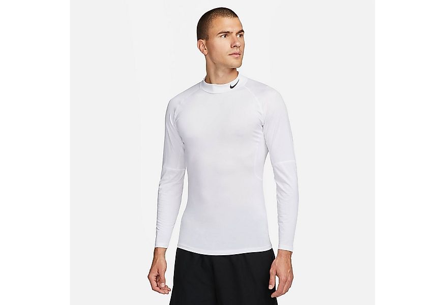 Nike Trainingsshirt M NP DF TIGHT LS MOCK schmal geschnitten, atmungsaktiv, günstig online kaufen