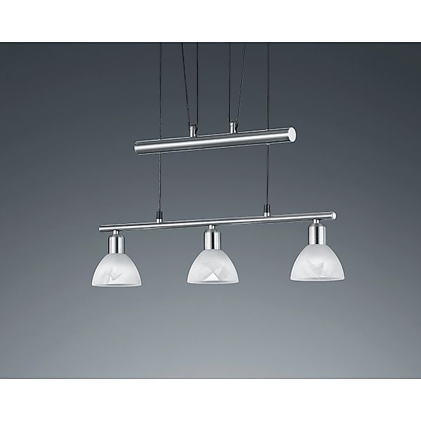 TRIO Leuchten LED Pendelleuchte »LEVISTO«, 3 flammig, Leuchtmittel E14   LE günstig online kaufen