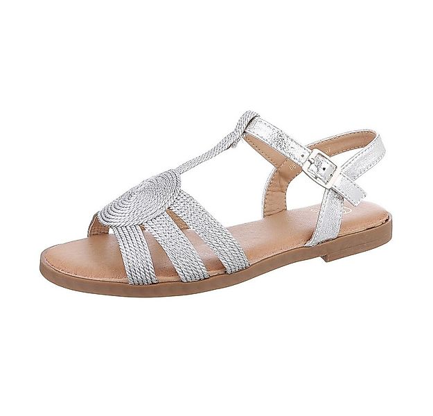 Ital-Design Damen Freizeit Riemchensandalette (86706433) Blockabsatz Riemch günstig online kaufen