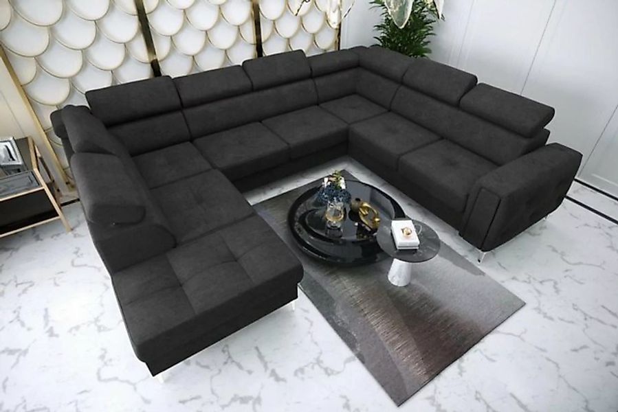 JVmoebel Ecksofa Sofa U-Form Stoffsofa Couch Wohnlandschaft Design modernes günstig online kaufen