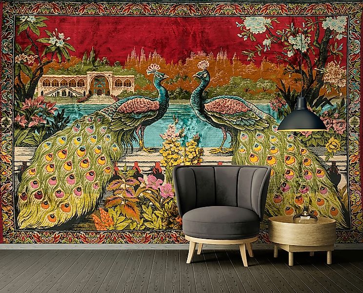 Architects Paper Fototapete »Atelier 47 Maharaja 1« botanisch glatt Vlies, günstig online kaufen