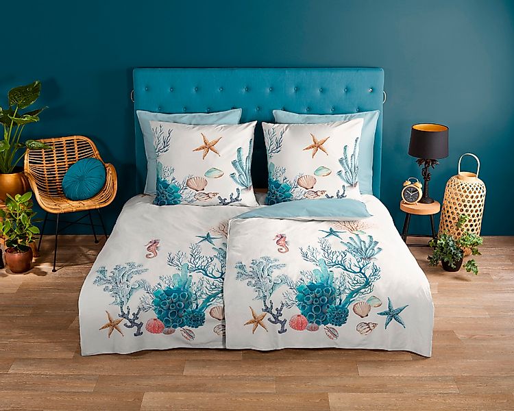 good morning Wendebettwäsche »Reine« 3 Stk. tlg. 100% Baumwolle, 135x200, R günstig online kaufen