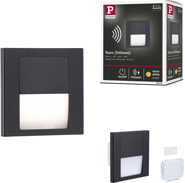 Paulmann LED Einbauleuchte LED Wandeinbauleuchte Tsaro günstig online kaufen