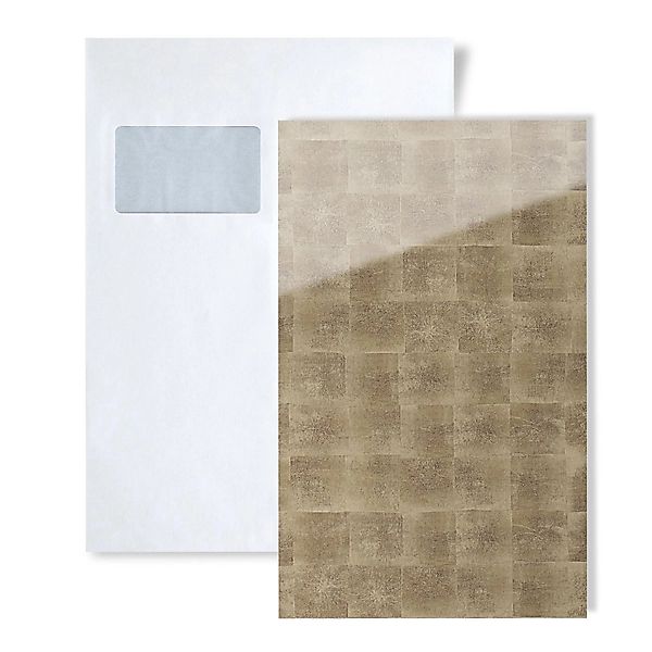 Wallface 1 MUSTERSTÜCK S-17841 DIN A5 Wandpaneel Muster LUXURY BRONZE AR+ günstig online kaufen
