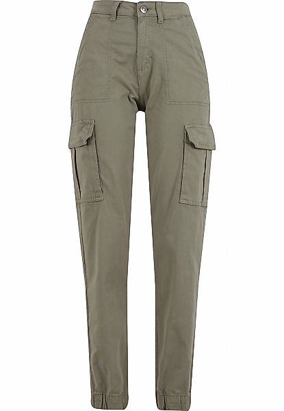 URBAN CLASSICS Stoffhose "Urban Classics Damen Ladies Cotton Twill Utility günstig online kaufen