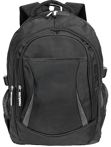 Primaster Freizeitrucksack Primaster Rucksack schwarz-grau, 32 x 46 x 18 cm günstig online kaufen