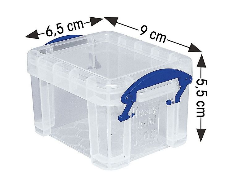 REALLYUSEFULBOX Aufbewahrungsbox, 0,14 Liter, verschließbar und stapelbar günstig online kaufen