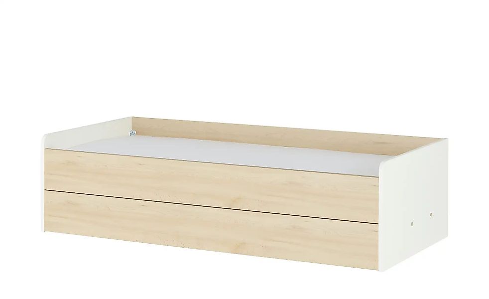 Stauraumbett  Grow Up ¦ holzfarben ¦ Maße (cm): B: 127 H: 54,5 Betten > Bet günstig online kaufen