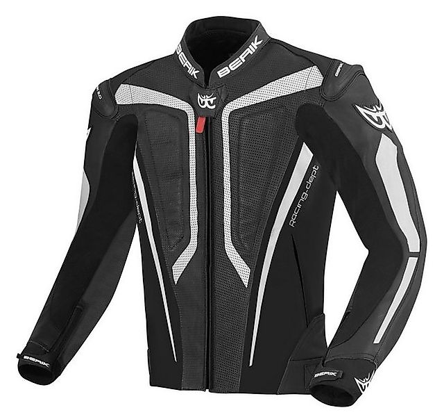 Berik Motorradjacke Street Pro Motorrad Lederjacke Perforiert günstig online kaufen