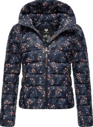 Ragwear Steppjacke "Tiasa" mit Kapuze Geblümte Winterjacke mit Kapuze günstig online kaufen