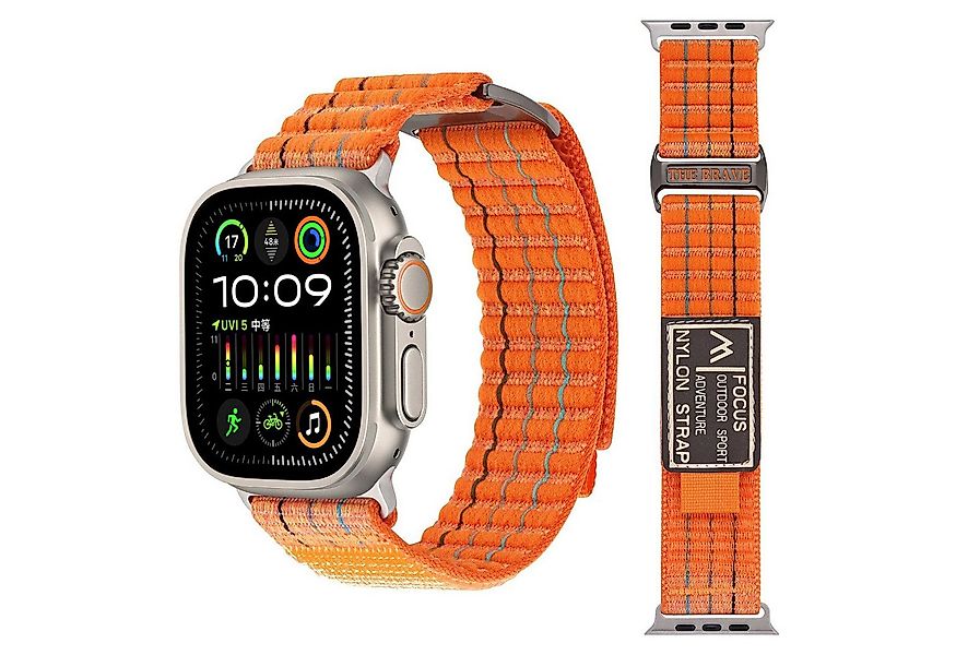 Wigento Smartwatch-Armband Für Apple Watch Series 11 10 42mm / 9 8 7 41 / 6 günstig online kaufen