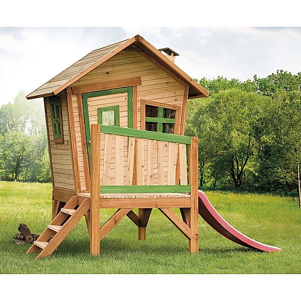 AXI Spielhaus Robin multicolor B/H/T: ca. 264x203x177 cm günstig online kaufen