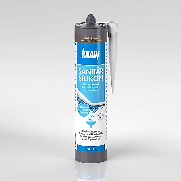 KNAUF Silikon Knauf Sanitär Silikon dunkelbraun günstig online kaufen