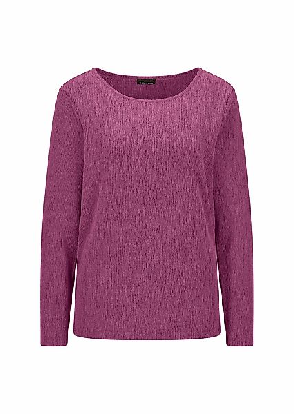 GOLDNER Langarmshirt "Langarm Melange Jersey-Oberteil" günstig online kaufen