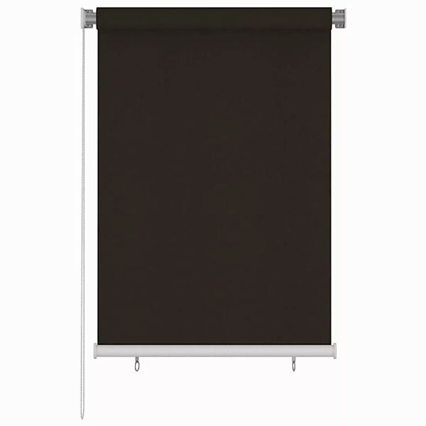 Vidaxl Außenrollo 100x140 Cm Braun Hdpe günstig online kaufen