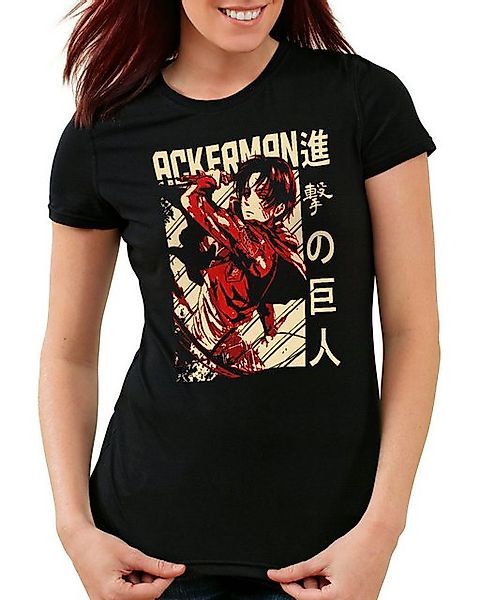 style3 T-Shirt Brave Ackerman attack anime japan manga on titan aot günstig online kaufen