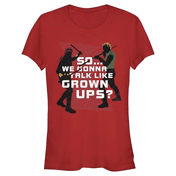 Marvel - Black Widow - Black Widow Widow Crayon - Frauen T-Shirt günstig online kaufen