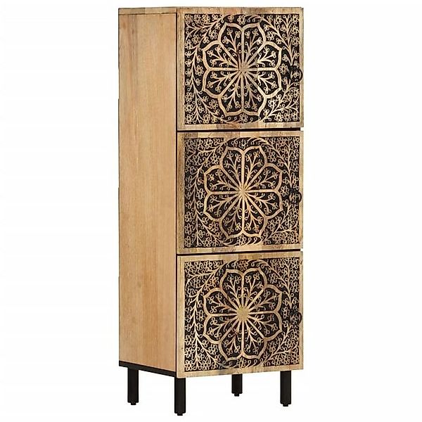 vidaXL Beistellschrank Beistellschrank 40x33x110 cm Massivholz günstig online kaufen