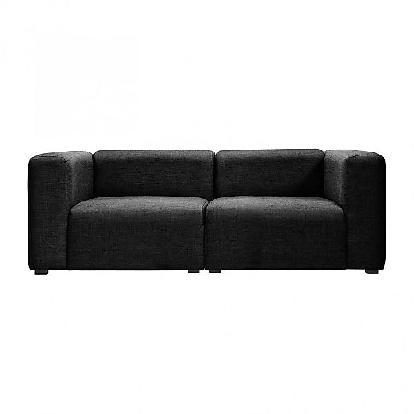 HAY - Mags 2-Sitzer Sofa 194x95,5x67cm - schwarz/Stoff Surface by Hay 990/B günstig online kaufen