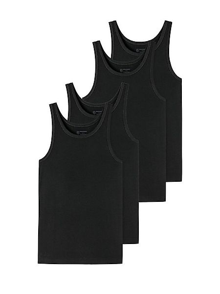 Schiesser Unterhemd 95/5 Organic Cotton (4-St) unterhemd unterzieh-shirt är günstig online kaufen