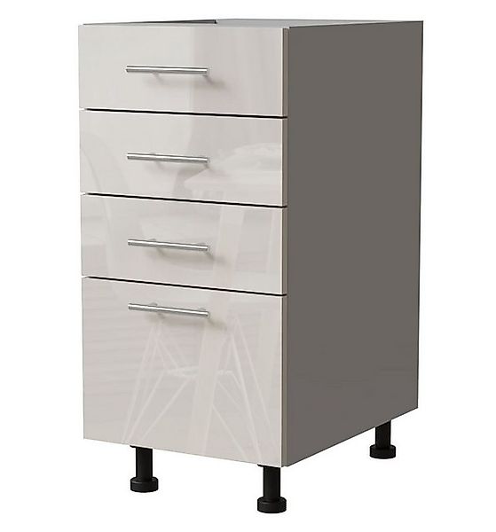 Feldmann-Wohnen Unterschrank Brerra (D4/40, 4 Schubladen - REJS Comfort Box günstig online kaufen